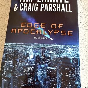 Edge of Apocalypse Paperback Book - Blue City Cover